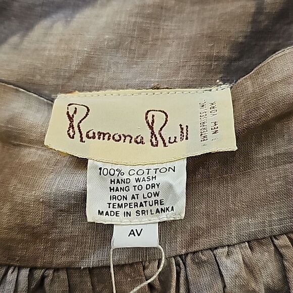 Vintage Ramona Rull Tent/mumu Dress size medium - Picture 8 of 9